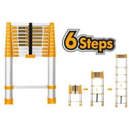 Ingco Telescopic Ladder - KHM Megatools Corp. Ingco Telescopic Ladder - KHM Megatools Corp.